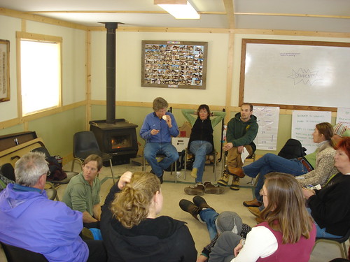 Off-site meeting at Three Peaks Ranch