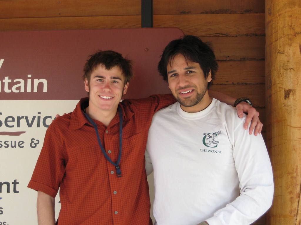 Sandy Bandhu and Jared Pangretic, NOLS RM interns