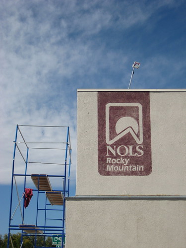 Faded NOLS Rocky Mountain Logo