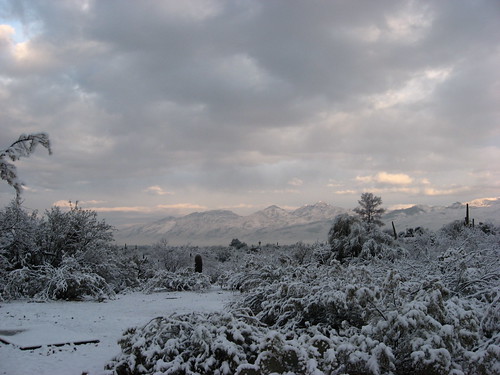 snow at NOLS Southwest