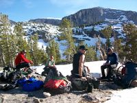 NOLSies at Leg Lake Cirque