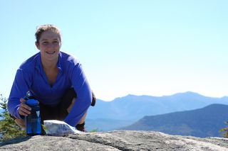 Daniella on Mount Cabit Daniella on Mount Cabit