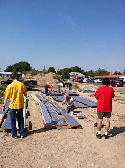 Painting Shingles 2 Painting Shingles 2