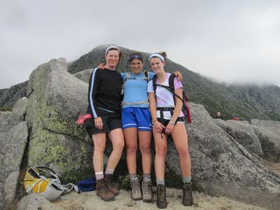 Katahdin mom&girls 8-28-10