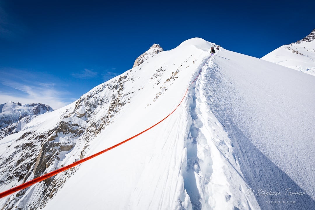 Navigating the ridge