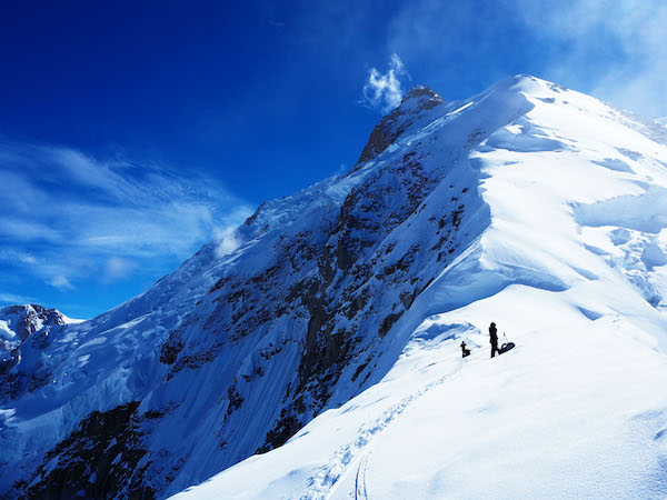 NOLS participants mountaineering in Alaska