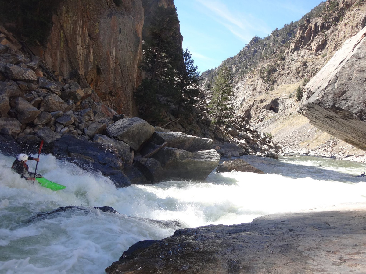 Gore Canyon on the Colorado River