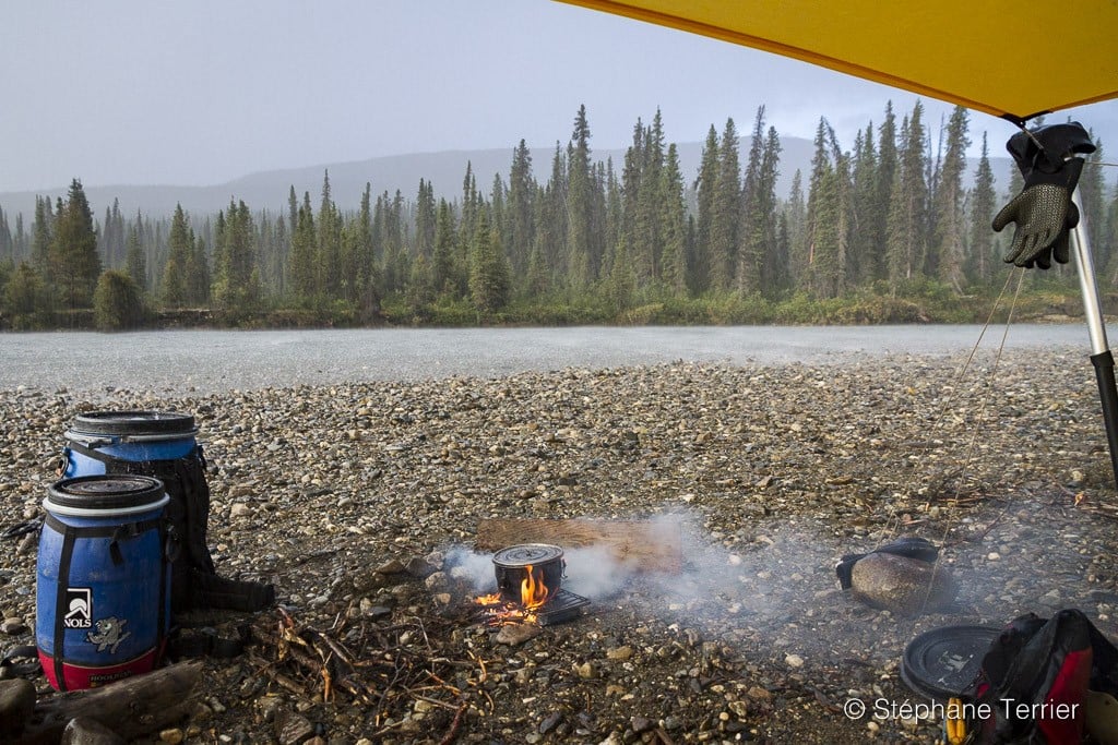 camp-shore-alaska-kayaking