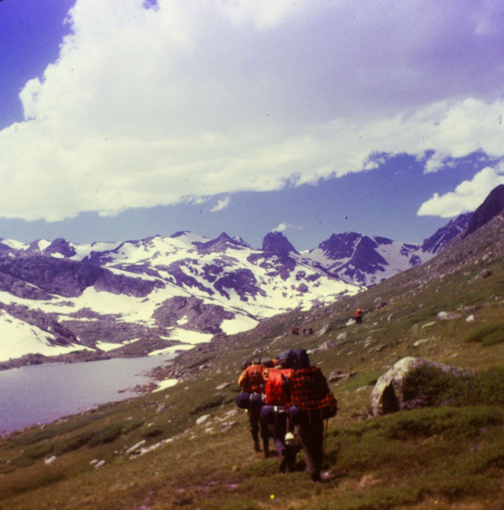 Peter Metcalf's NOLS course, 1971.