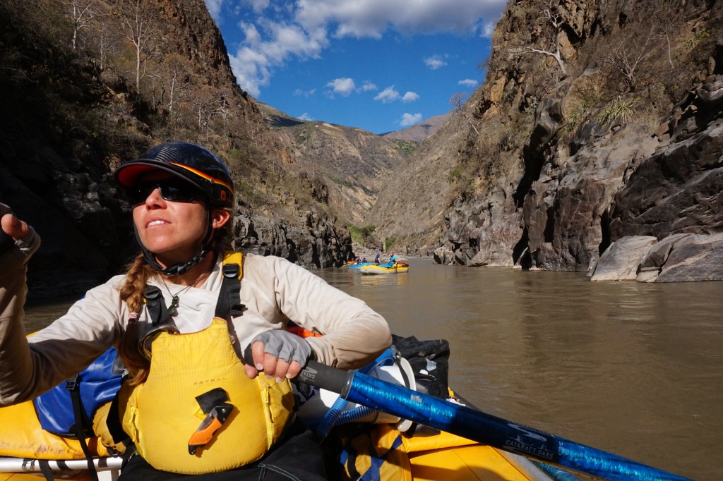 Rowing on an Instructor Expedition
