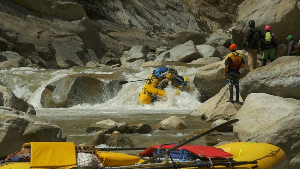 Riding Rapids on Instructor Expedition