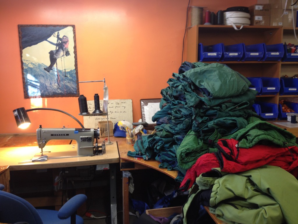 My unique "inbox" at NOLS Rocky Mountain. Photo by Kate Herden.