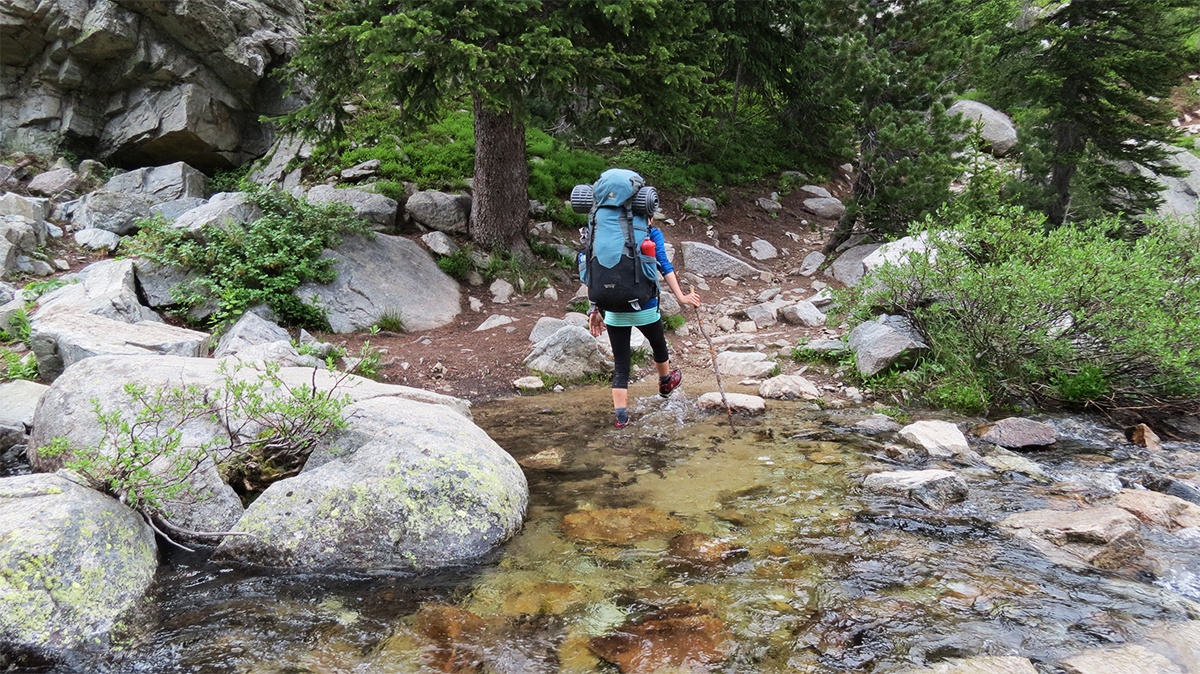 Crossing a river