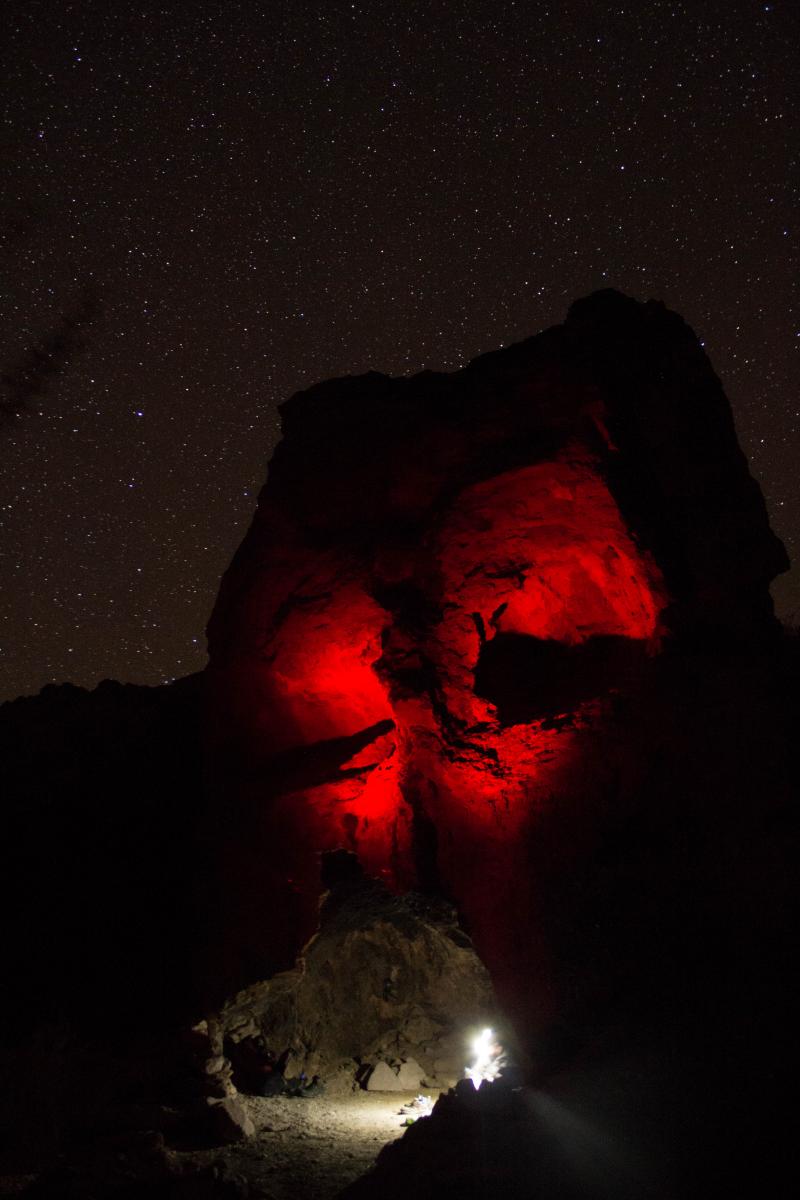 Campsite at Night Time