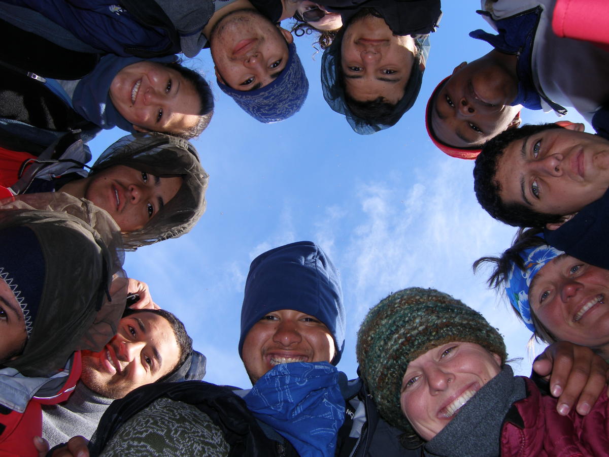 Standing in a circle