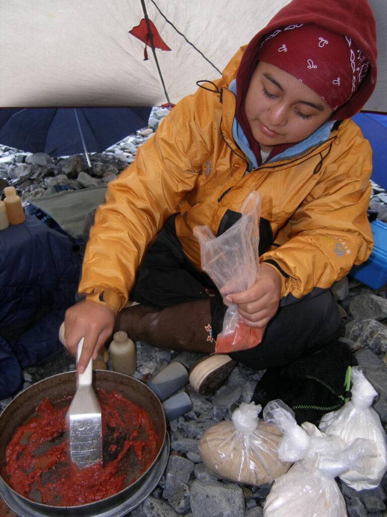 Careful Preparation for a Backcountry Dinner