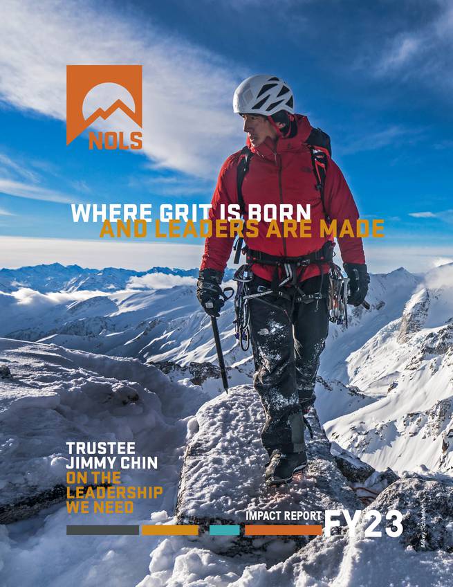 Cover of NOLS Impact Report 2023