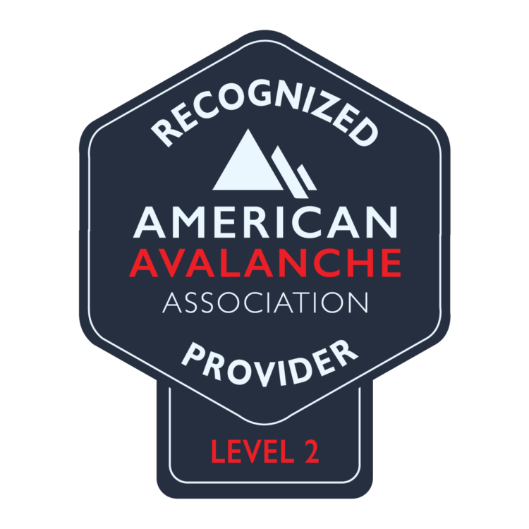 Recognized American Avalanche Association Provider logo